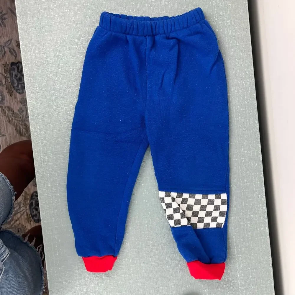 Vintage Little Rebels Dino Racing Sweatsuit 3T